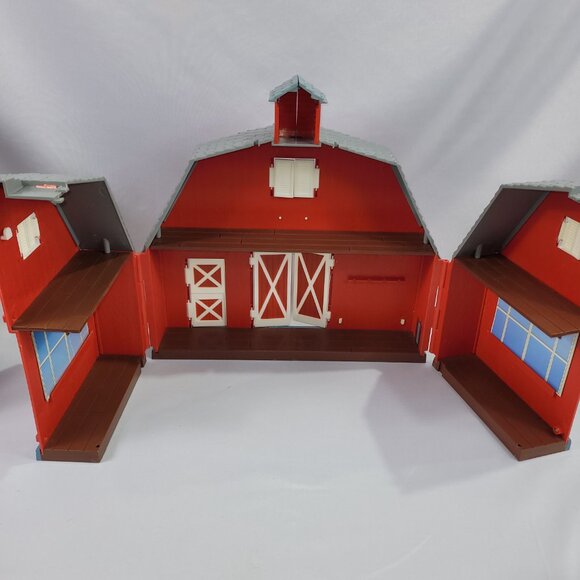 Breyer Red Tr-Fold Horse Barn Stable Folding Doll Playset - Picture 3 of 4